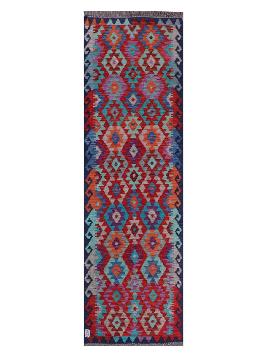 Maimana Kilim Runner - 289 x 86 cm
