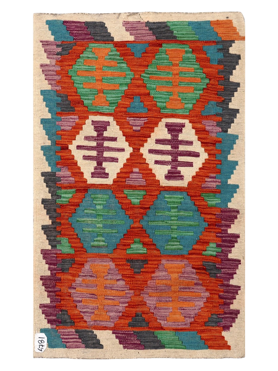 Maimana Kilim - 128 x 77 cm