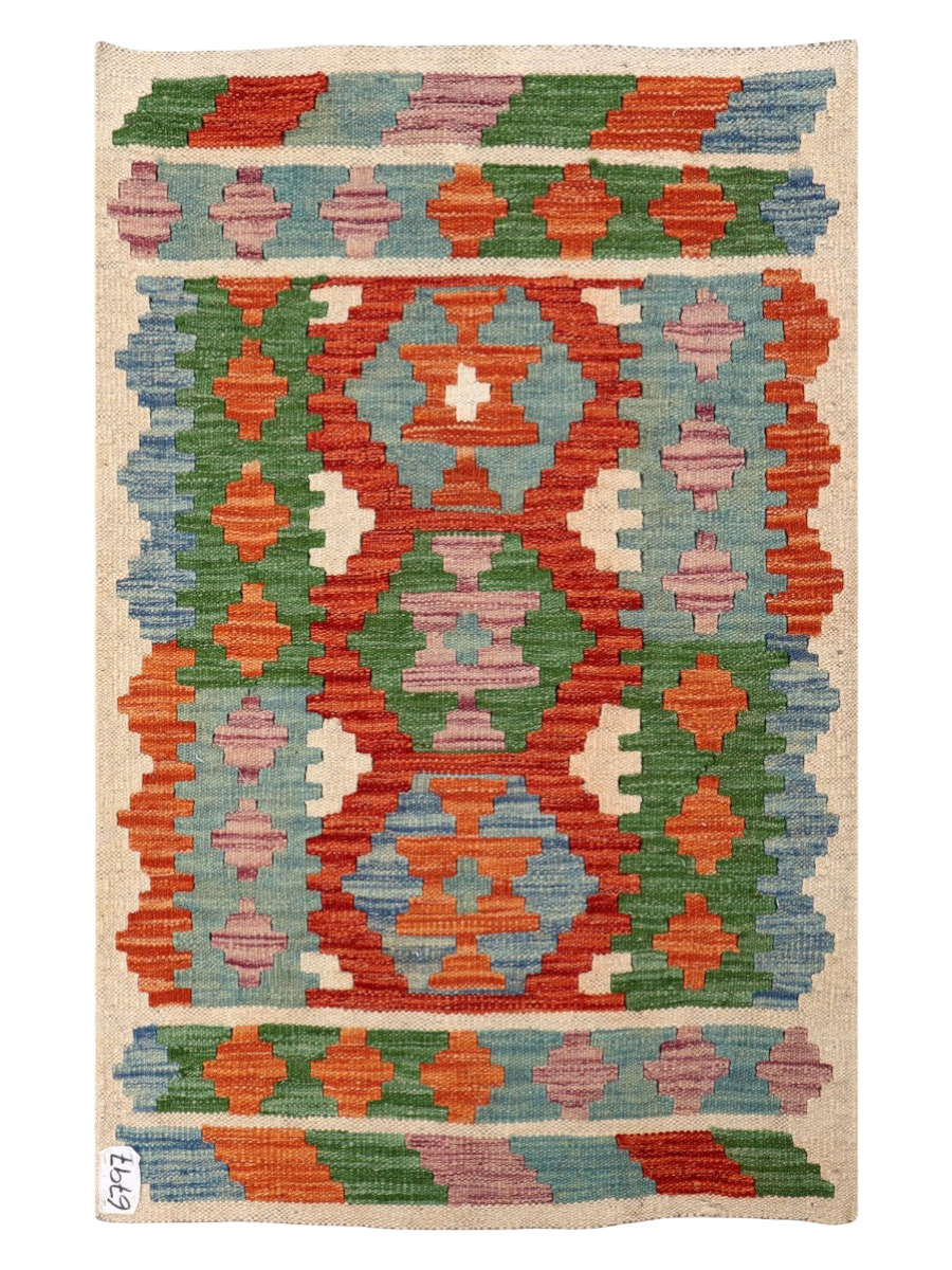 Maimana Kilim - 117 x 74 cm