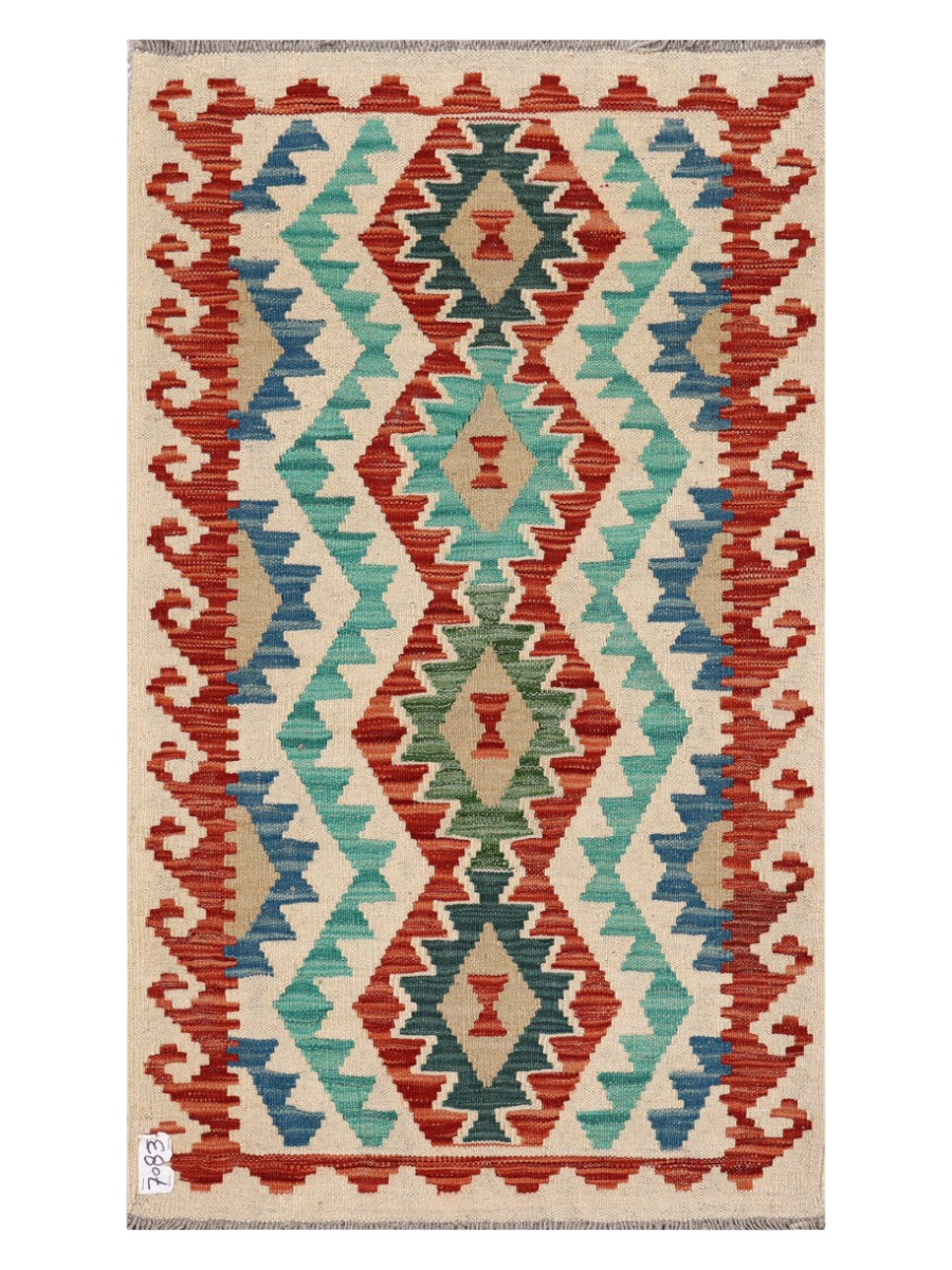 Maimana Kilim - 126 x 74 cm