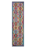 Maimana Afghanistan Kilim Runner - 298 x 79 cm