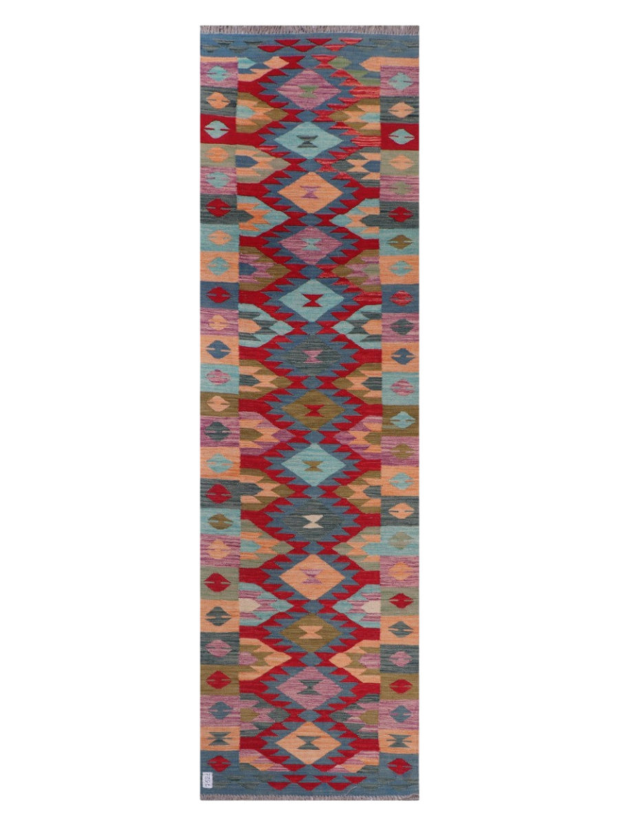 Maimana Kilim Runner - 300 x 85 cm
