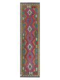 Maimana Kilim Runner - 296 x 78 cm