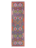 Maimana Afghanistan Kilim Runner - 288 x 83 cm