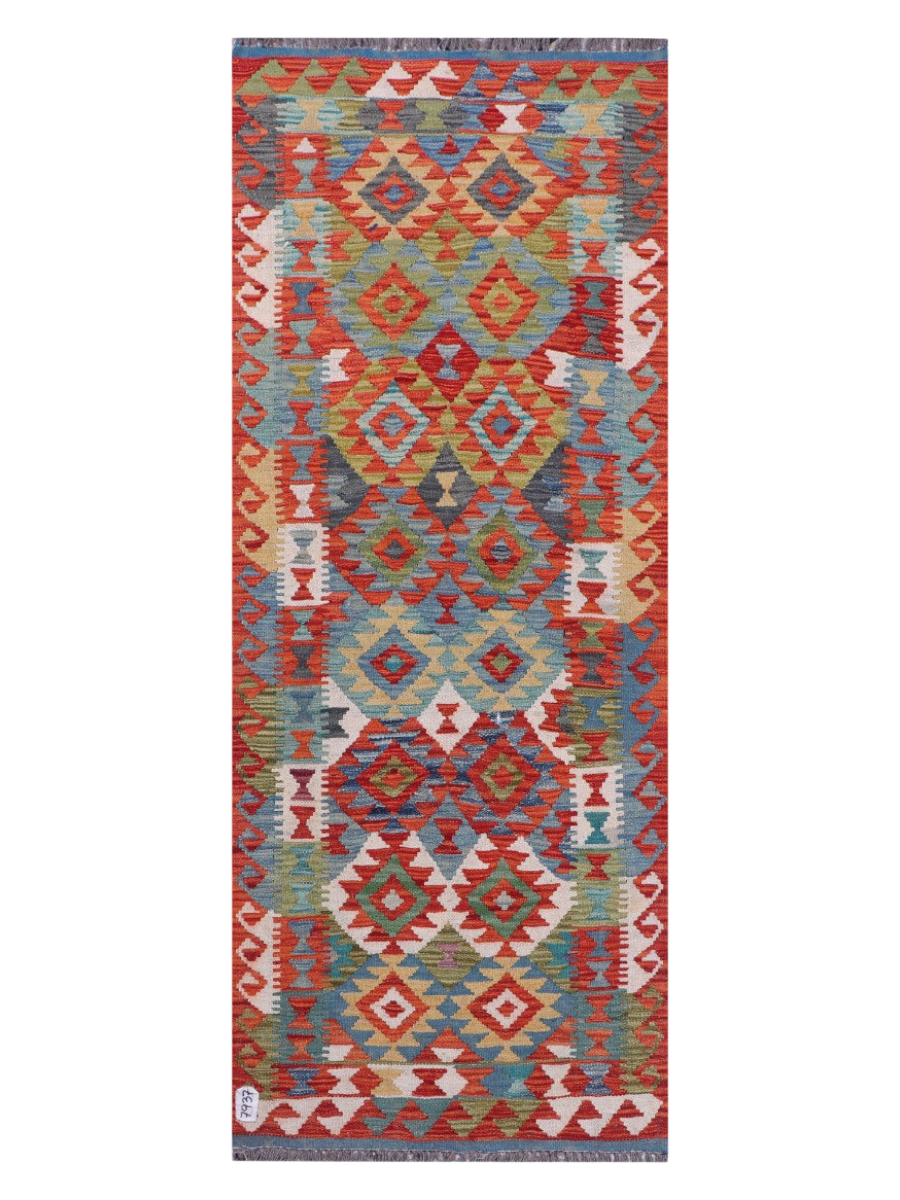 Maimana Kilim - 198 x 77 cm