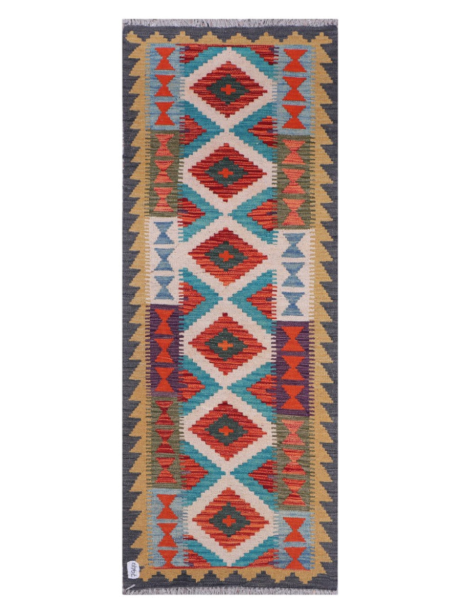 Maimana Kilim - 197 x 74 cm