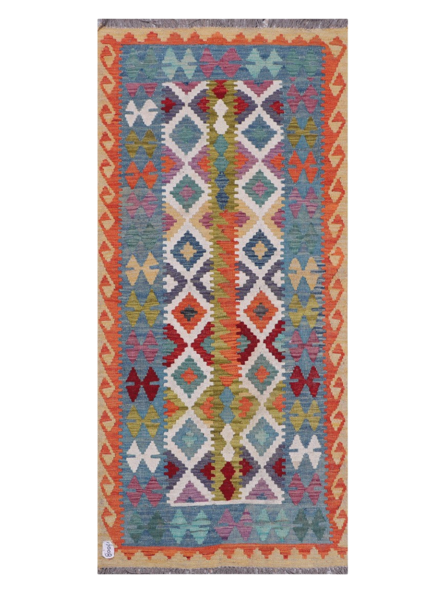 Maimana Kilim - 193 x 87 cm