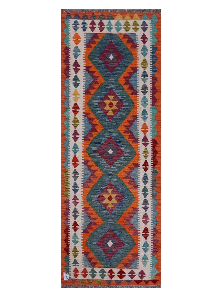Maimana Kilim - 208 x 75 cm