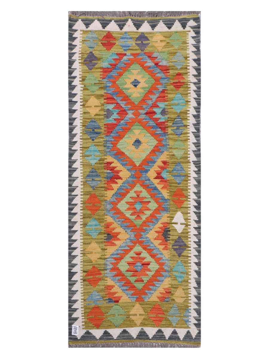 Maimana Kilim - 195 x 77 cm