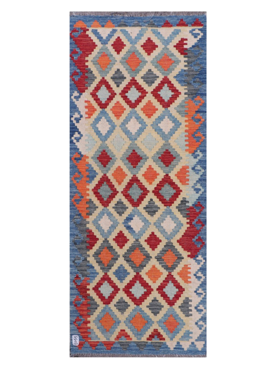 Maimana Kilim - 199 x 79 cm