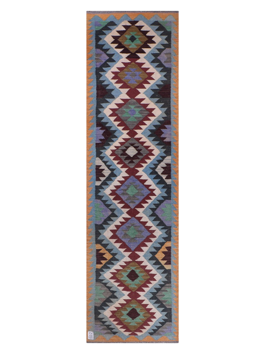 Maimana Kilim Runner - 294 x 82 cm