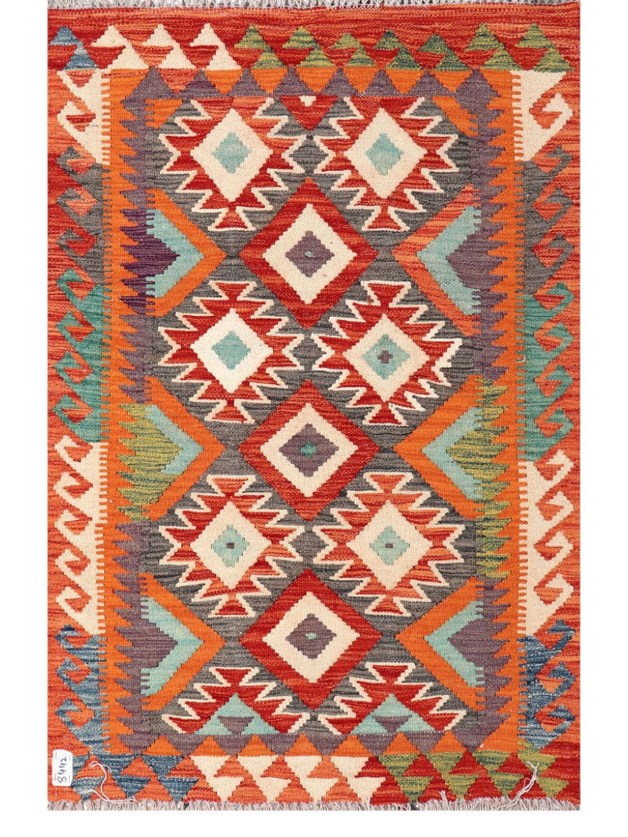 Maimana Kilim - 135 x 101 cm