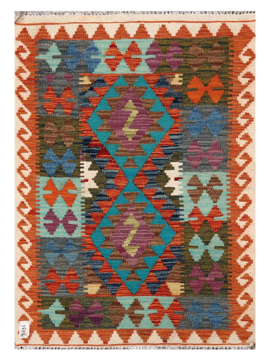 Maimana Kilim - 112 x 81 cm