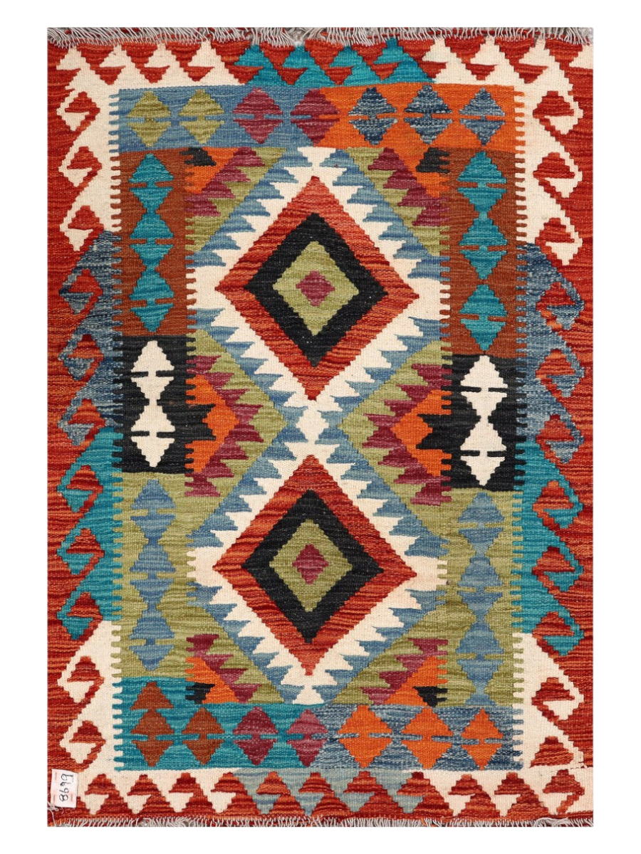 Maimana Kilim - 126 x 86 cm
