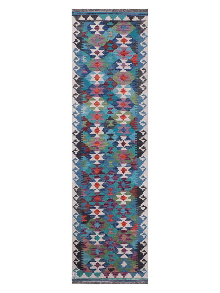 Maimana Kilim Runner - 284 x 79 cm
