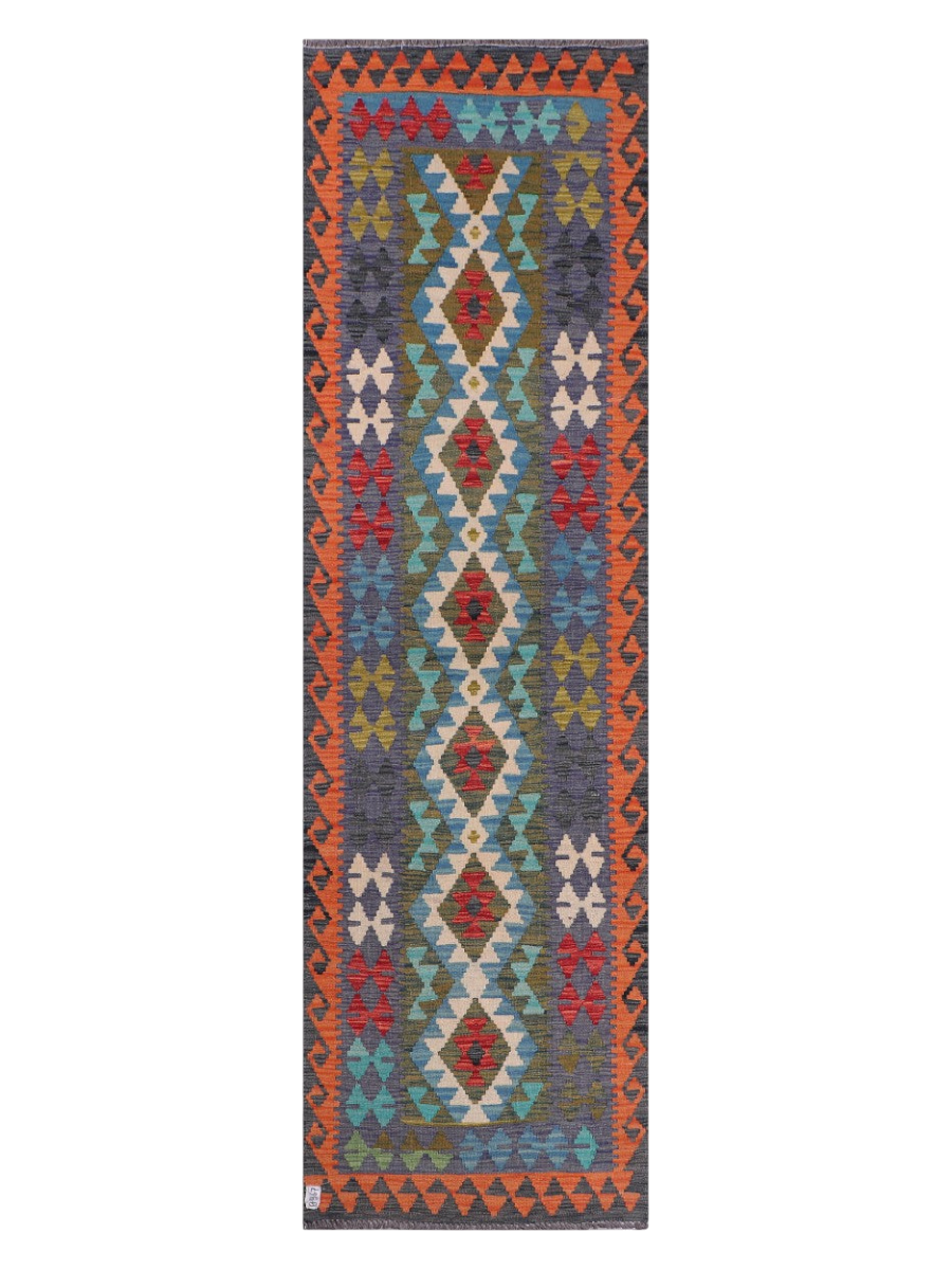 Maimana Kilim Runner - 289 x 84 cm