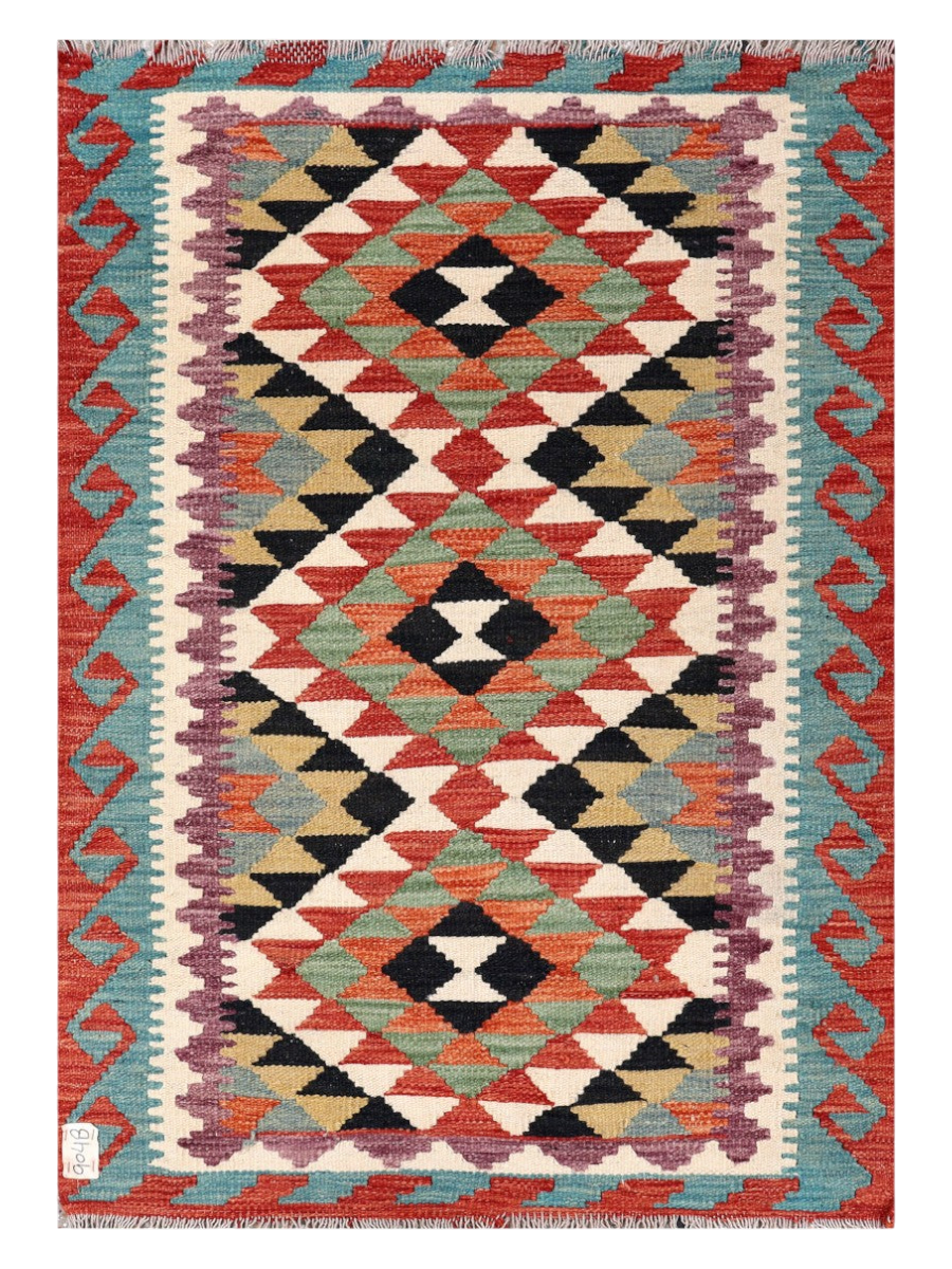 Maimana Kilim - 124 x 88 cm