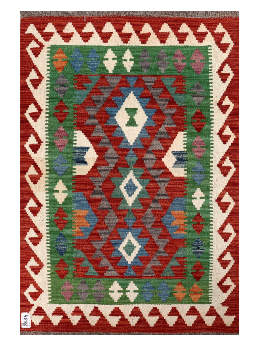 Maimana Kilim - 121 x 82 cm