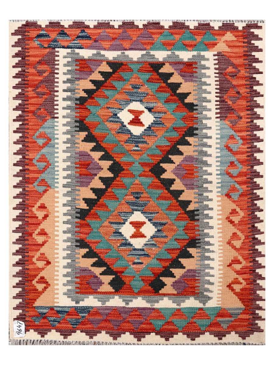 Maimana Kilim - 113 x 89 cm