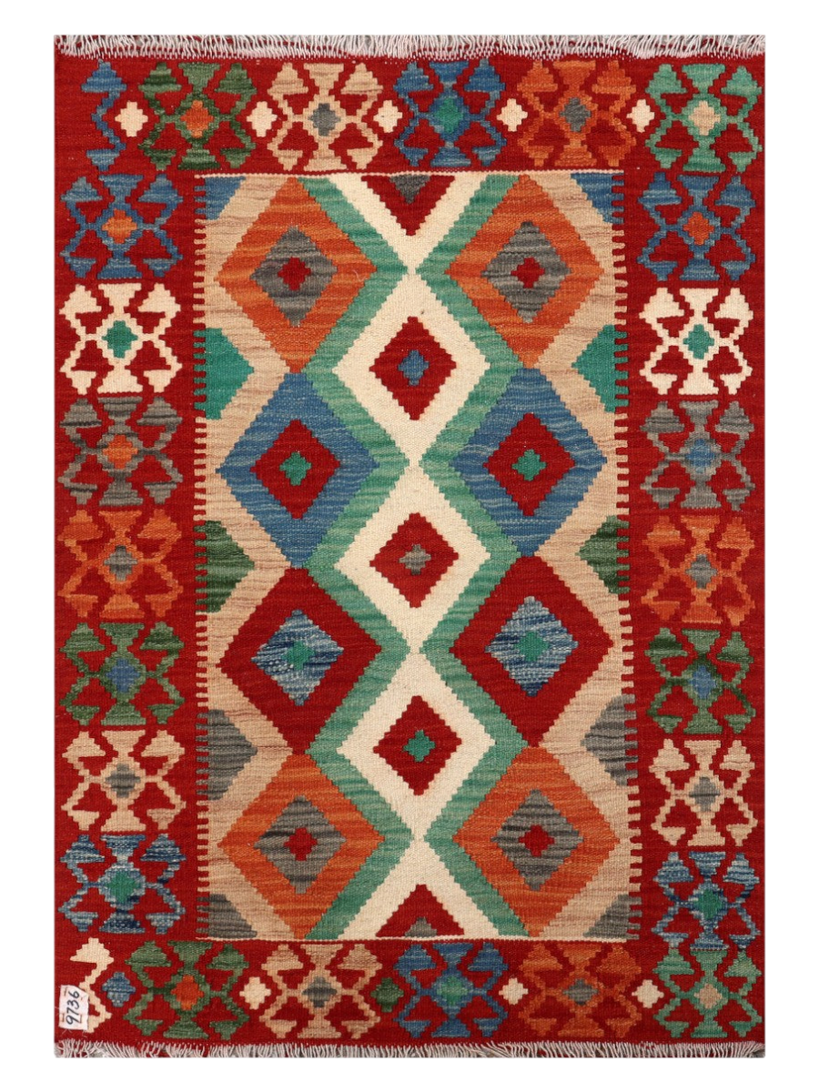 Maimana Kilim - 128 x 89 cm