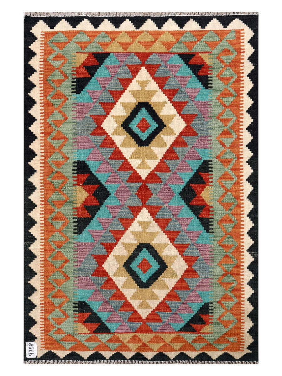 Maimana Kilim - 129 x 86 cm