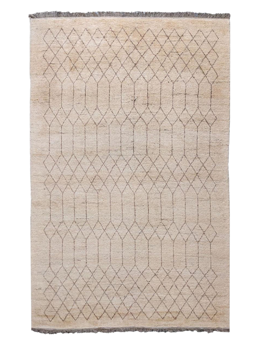 Bazm Hand Knotted Rug - 278 x 189 cm