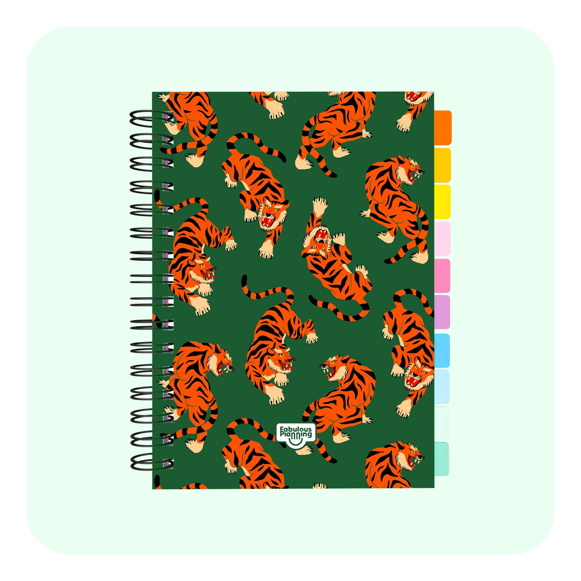 Academic Undated Spiral Journal