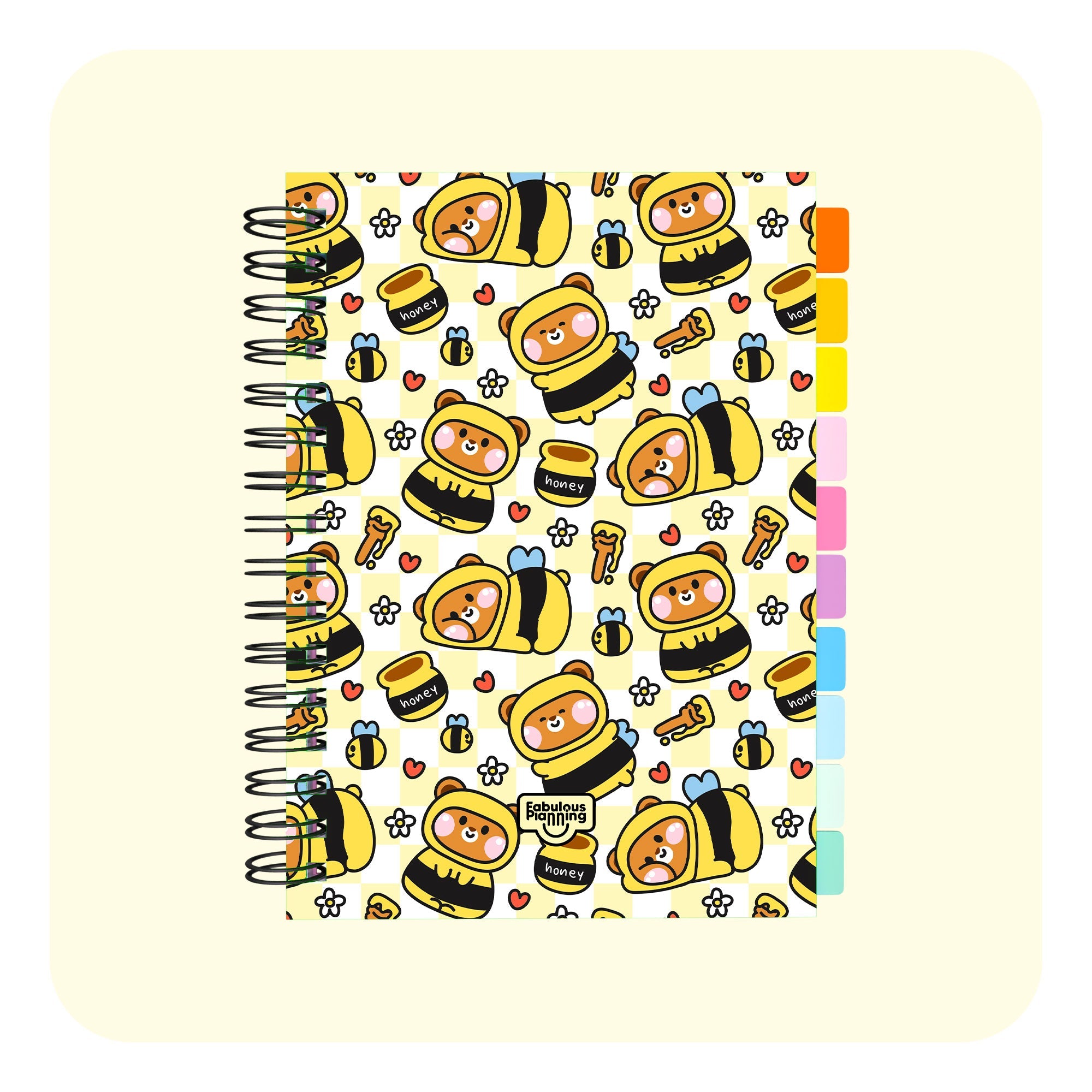 Academic Undated Spiral Journal