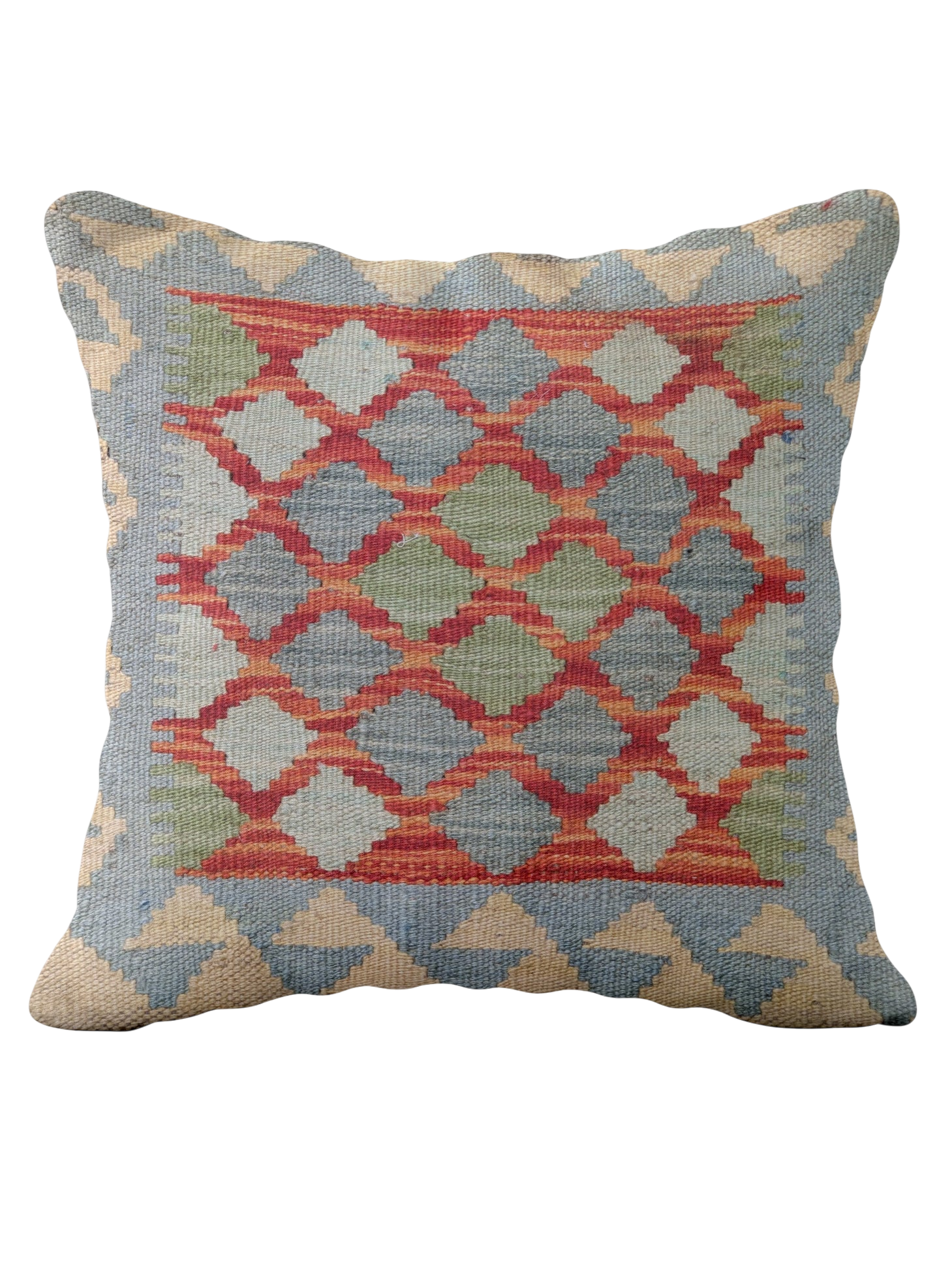 Afghan Kilim Cushion Cover - 45 x 45 cm