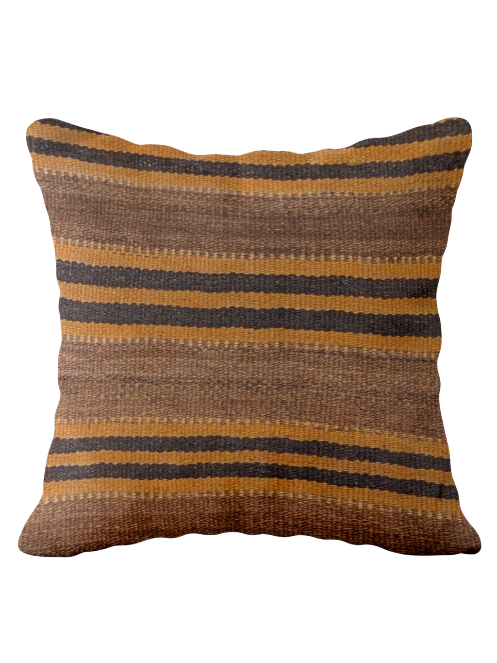 Turkish Kilim Vintage Cushion Cover - 40 x 40 cm