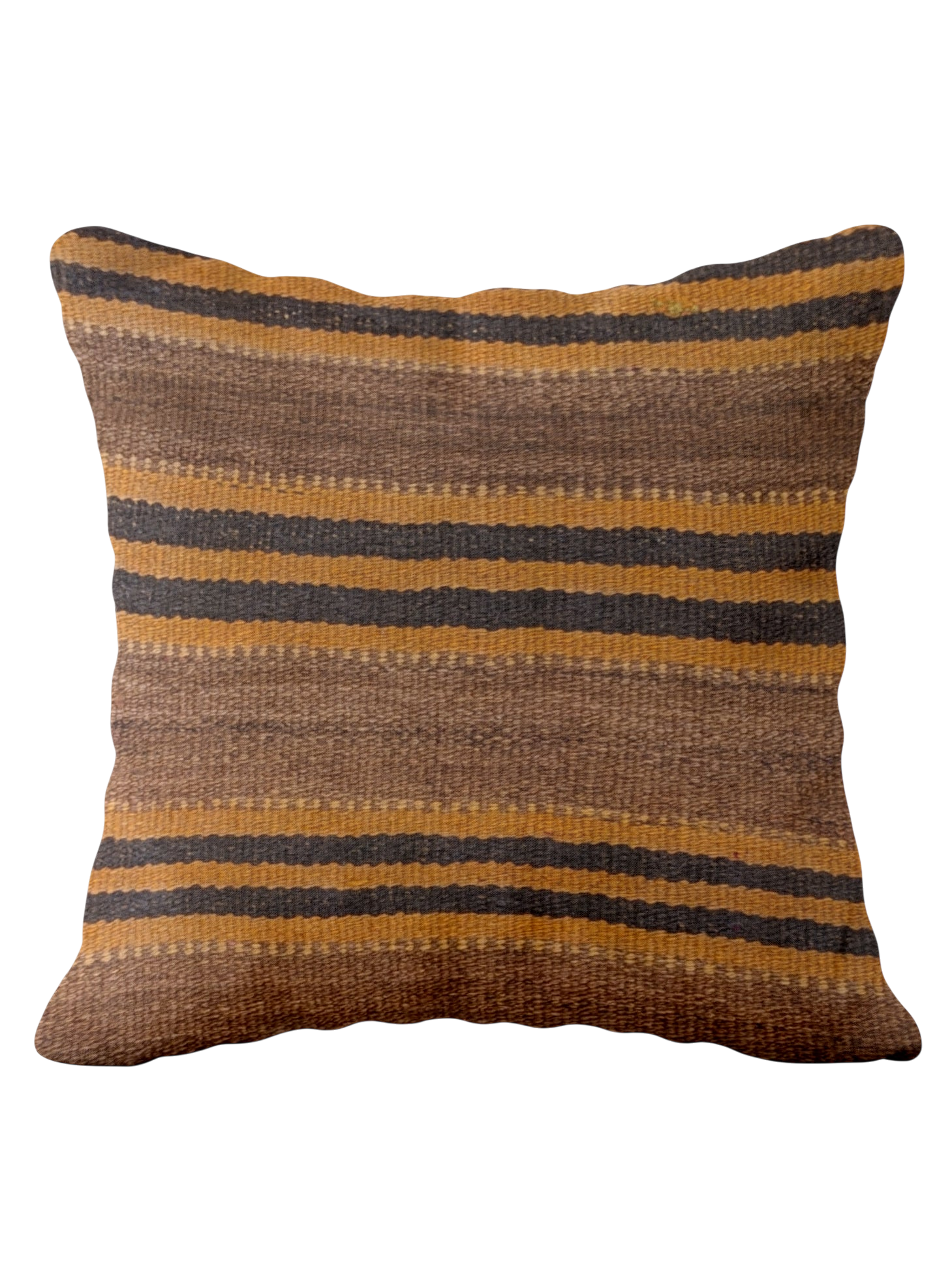 Turkish Kilim Vintage Cushion Cover - 40 x 40 cm