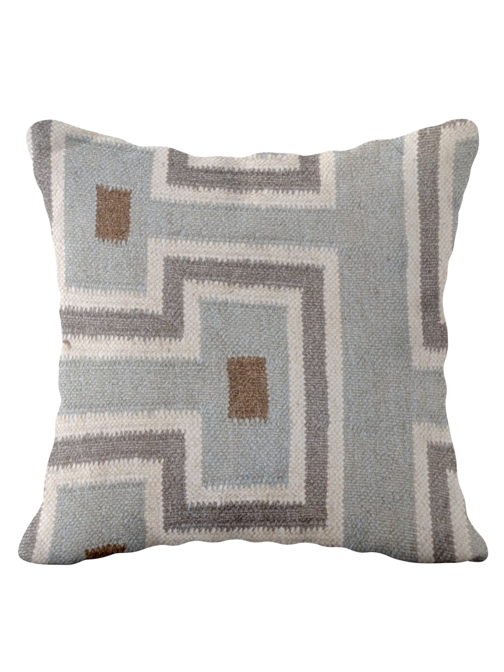 Turkish Kilim Vintage Cushion Cover - 40 x 40 cm