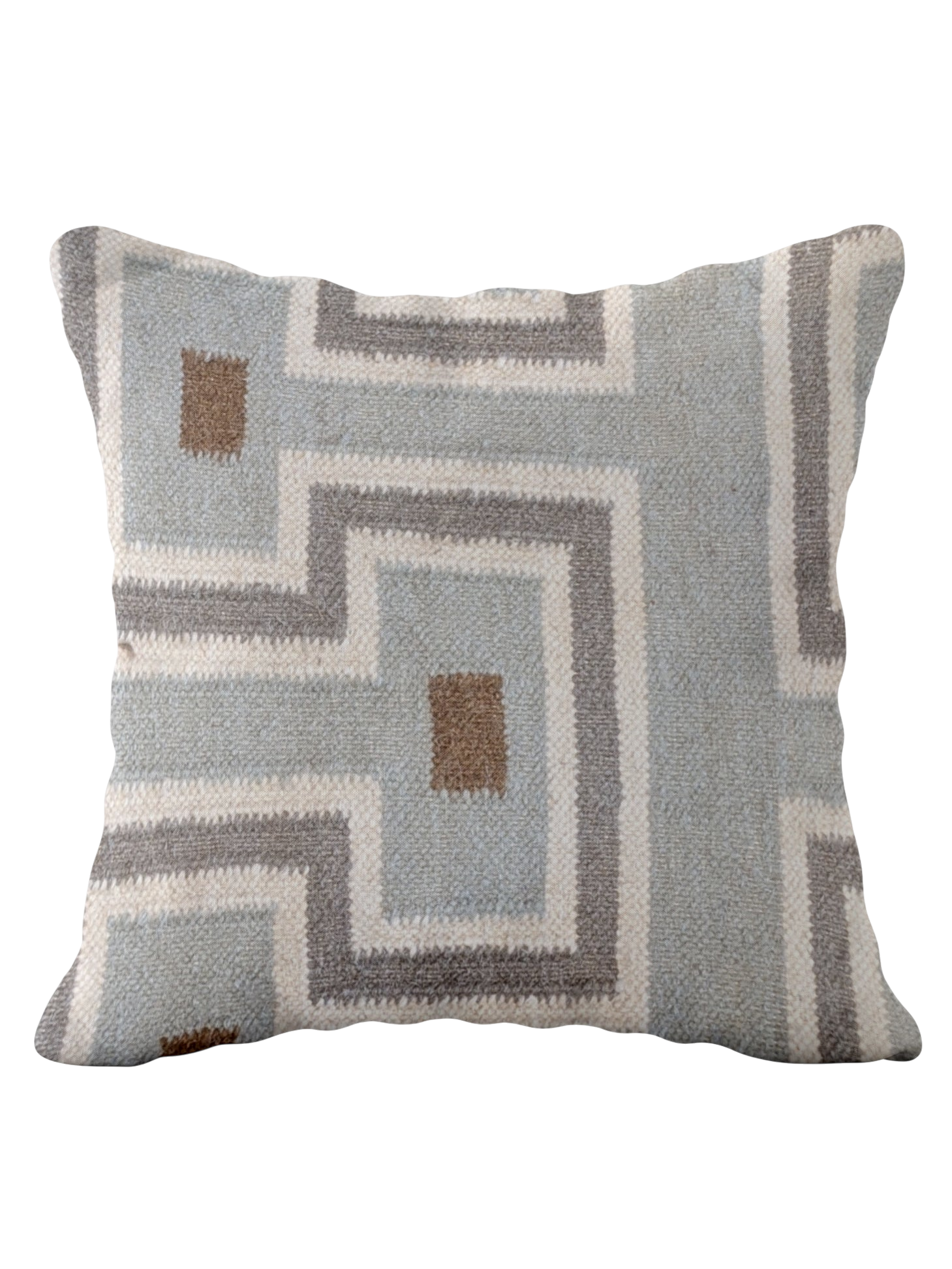 Turkish Kilim Vintage Cushion Cover - 40 x 40 cm