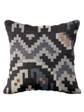Turkish Kilim Vintage Cushion Cover - 40 x 40 cm