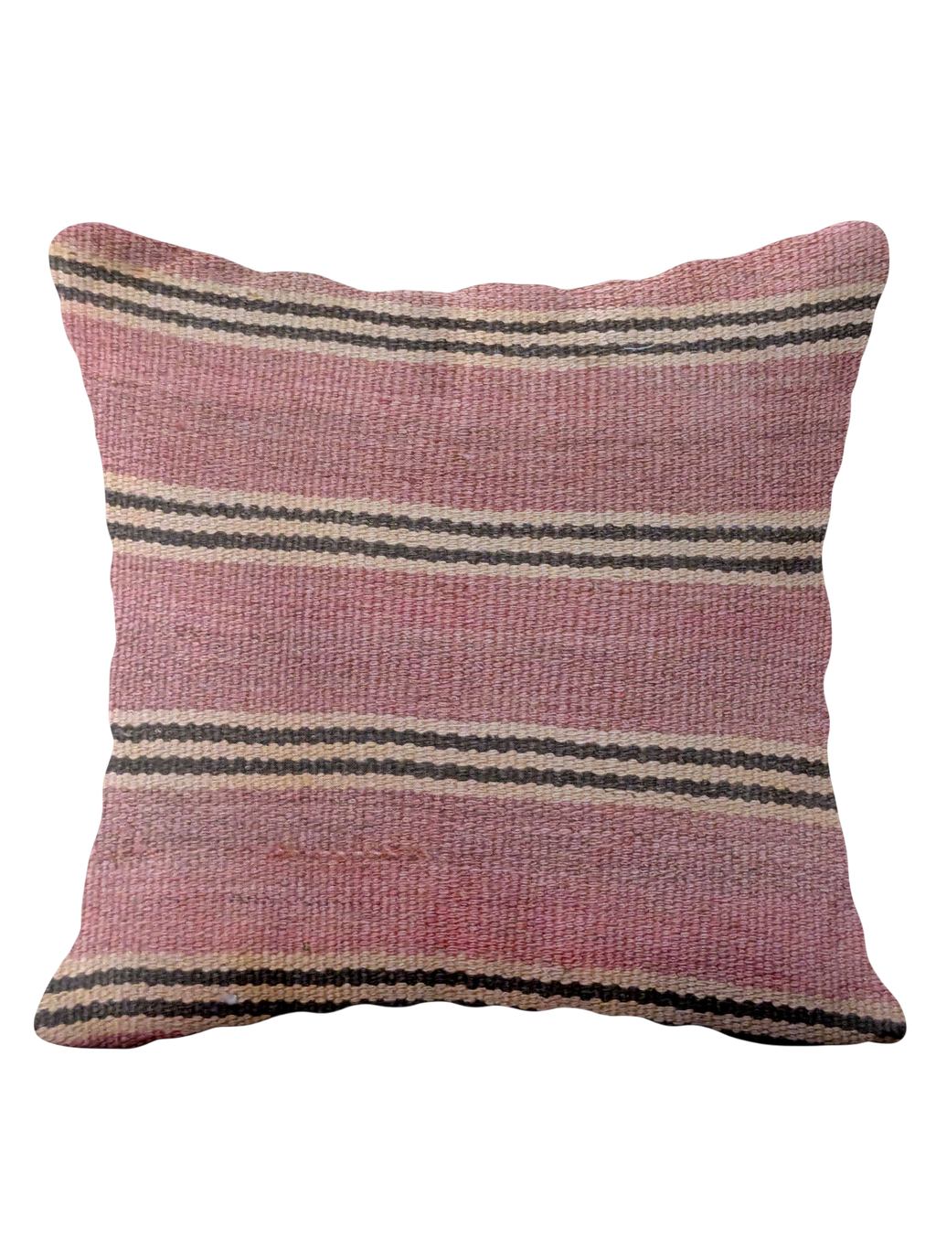 Turkish Kilim Vintage Cushion Cover - 40 x 40 cm