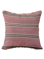 Turkish Kilim Vintage Cushion Cover - 40 x 40 cm