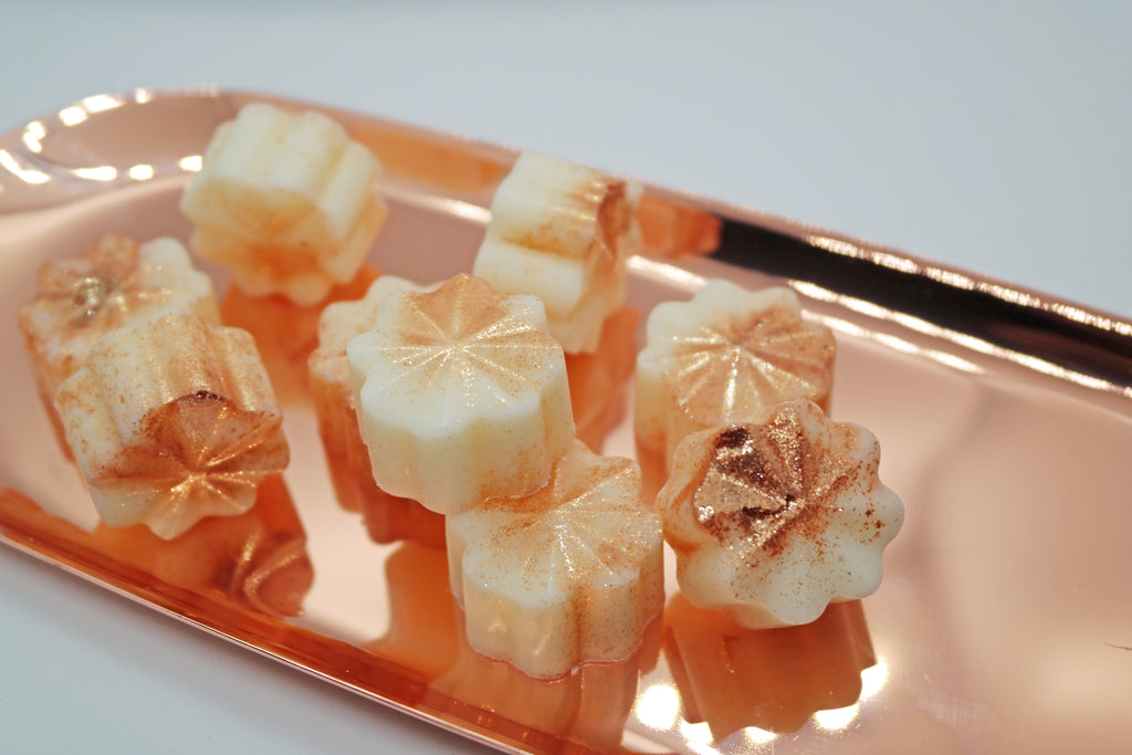 Cashmere Vanilla & Salted Caramel - Simple Scents Ambience Mini Floret Style Wax Melts