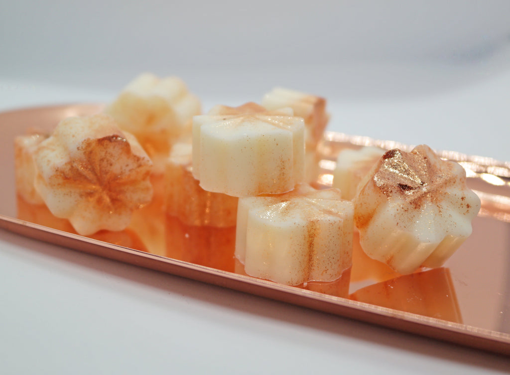 Cashmere Vanilla & Salted Caramel - Simple Scents Ambience Mini Floret Style Wax Melts