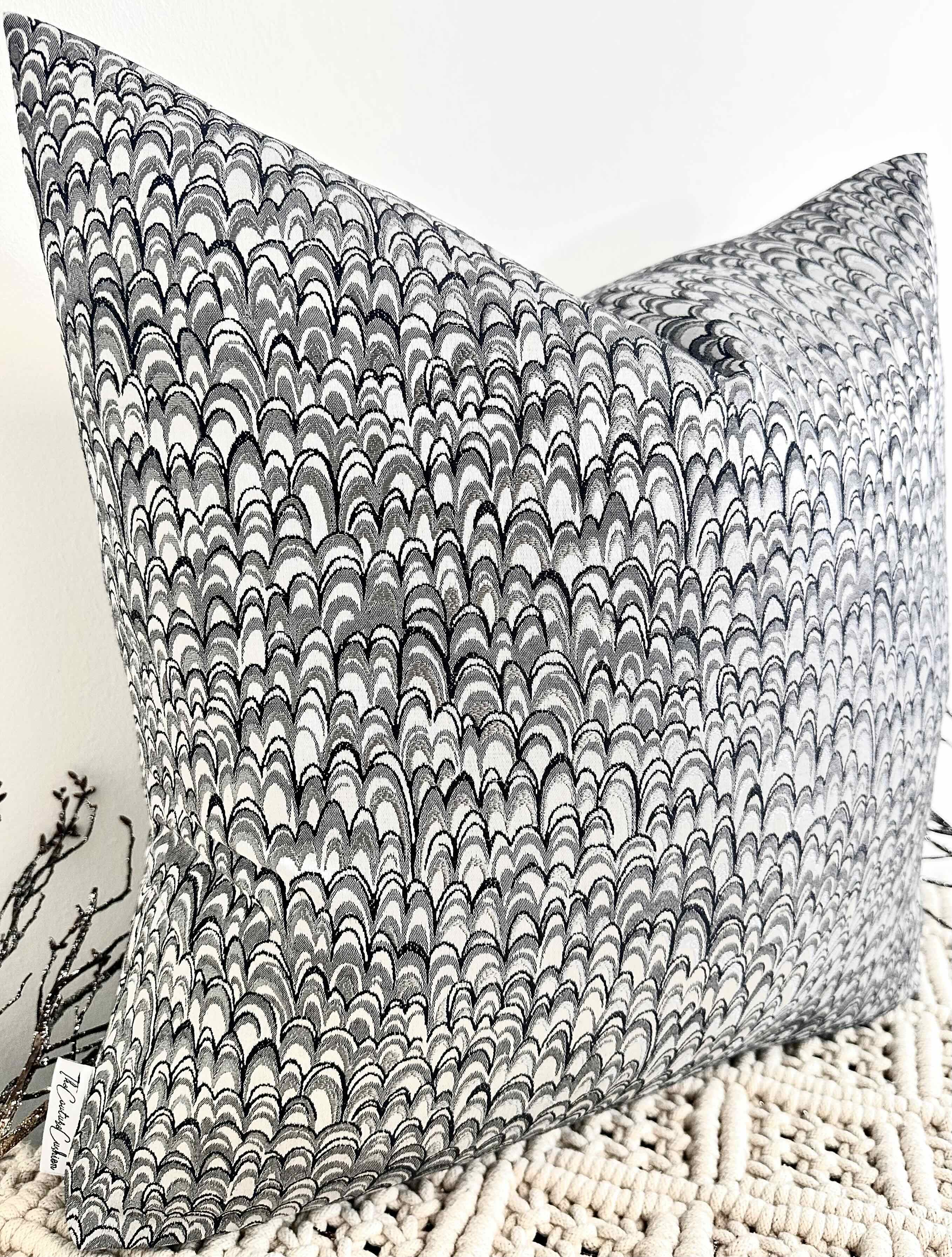 The Couture Cushion - The Charcoal Amouage - Style No. 165