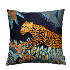 Ardmore - Cheetah Kings Forest Tanzanite Cotton Cushion Cover