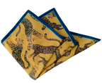Ardmore - Cheetah King Napkins Gold (pair)