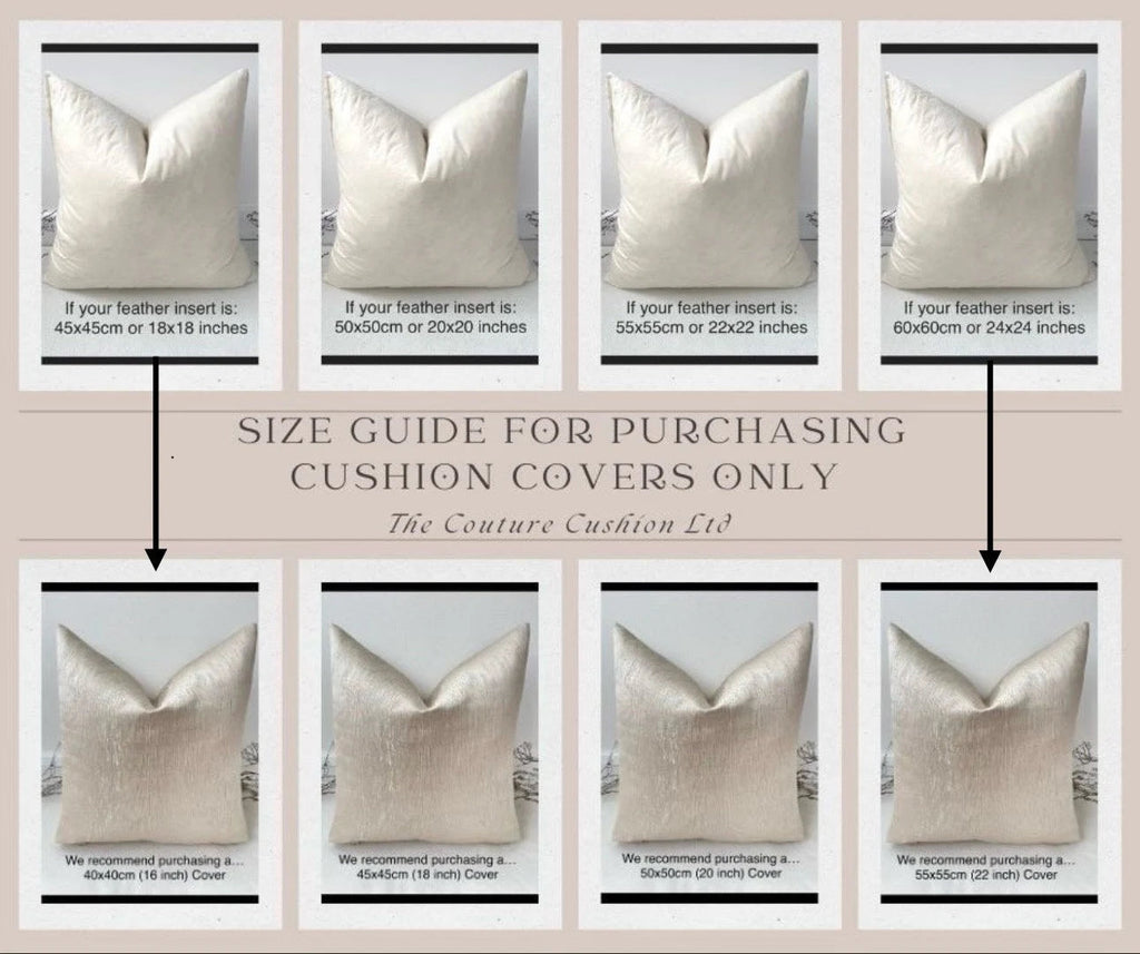 The Couture Cushion - The Ivory Lasson - Style No. 209
