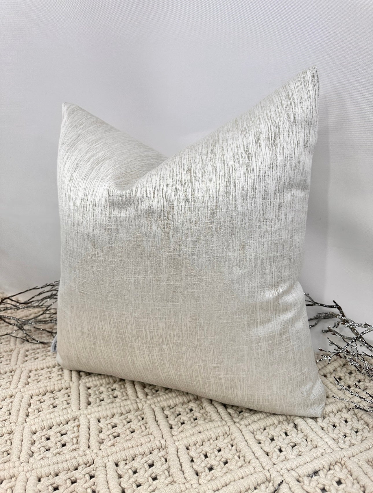 The Couture Cushion - The Champagne Alpina - Style No. 14b