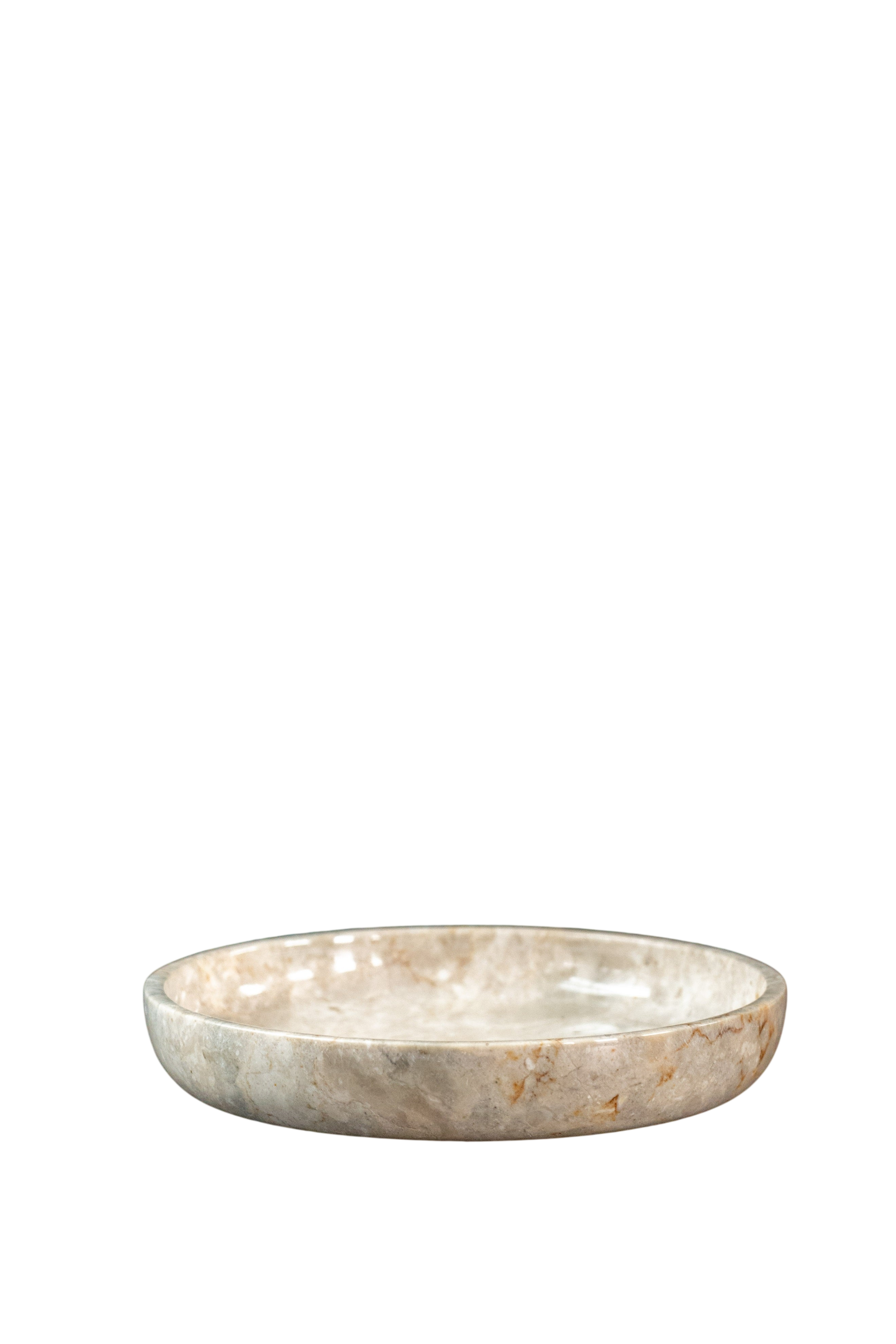 Handmade Marble Low Bowl