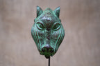 Benin Leopard sculpture - Bronze 26.1