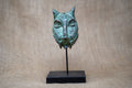 Benin Leopard sculpture - Bronze 26.8