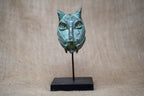 Benin Leopard sculpture - Bronze 26.8
