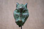 Benin Leopard sculpture - Bronze 26.12