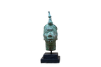 Benin Bronze Head - 37.6