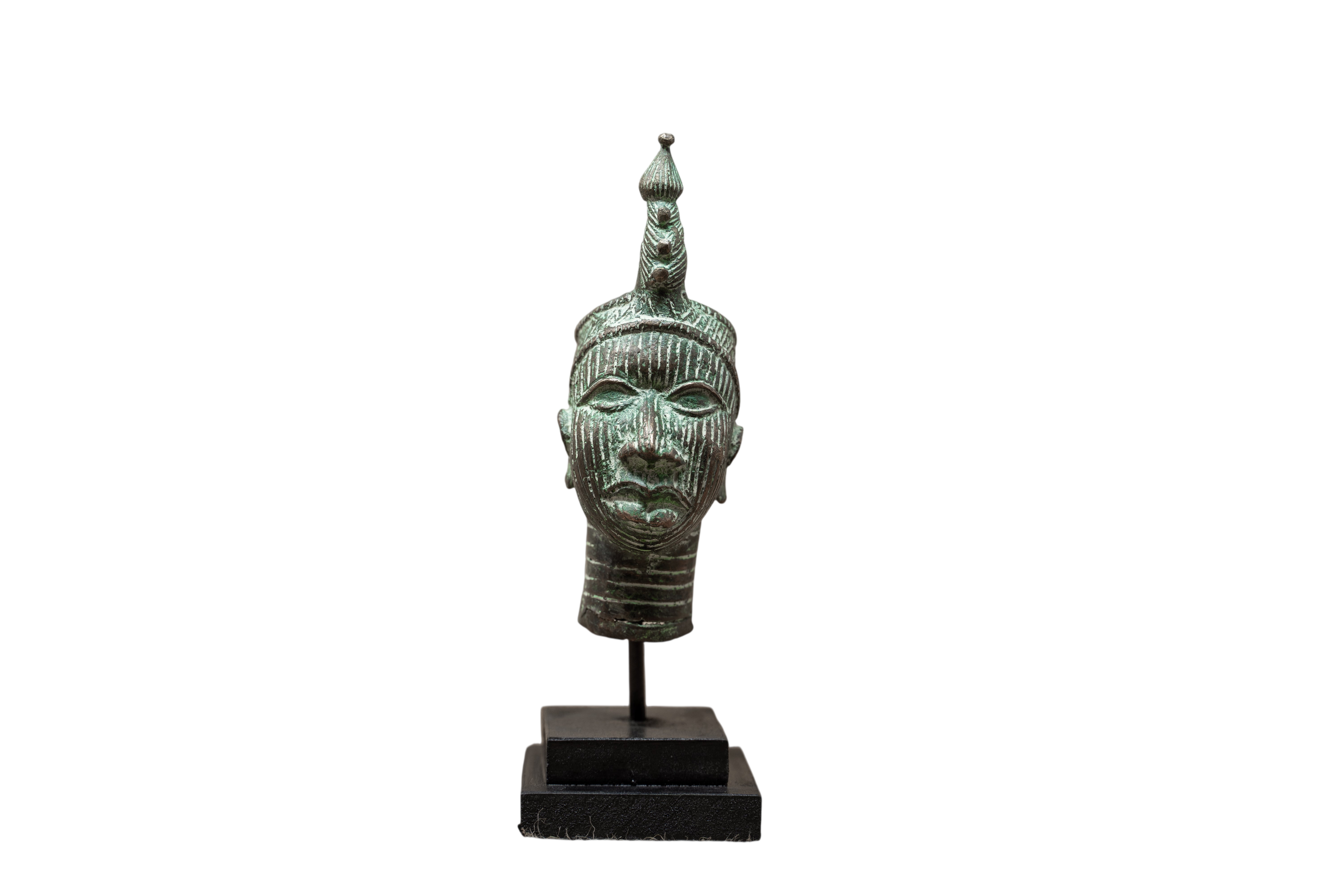 Benin Bronze Head - 37.7